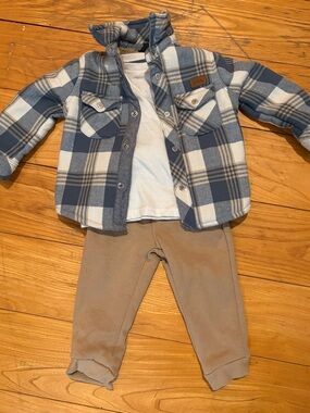 Eddie Bauer Toddler Flannel & Sweats Set